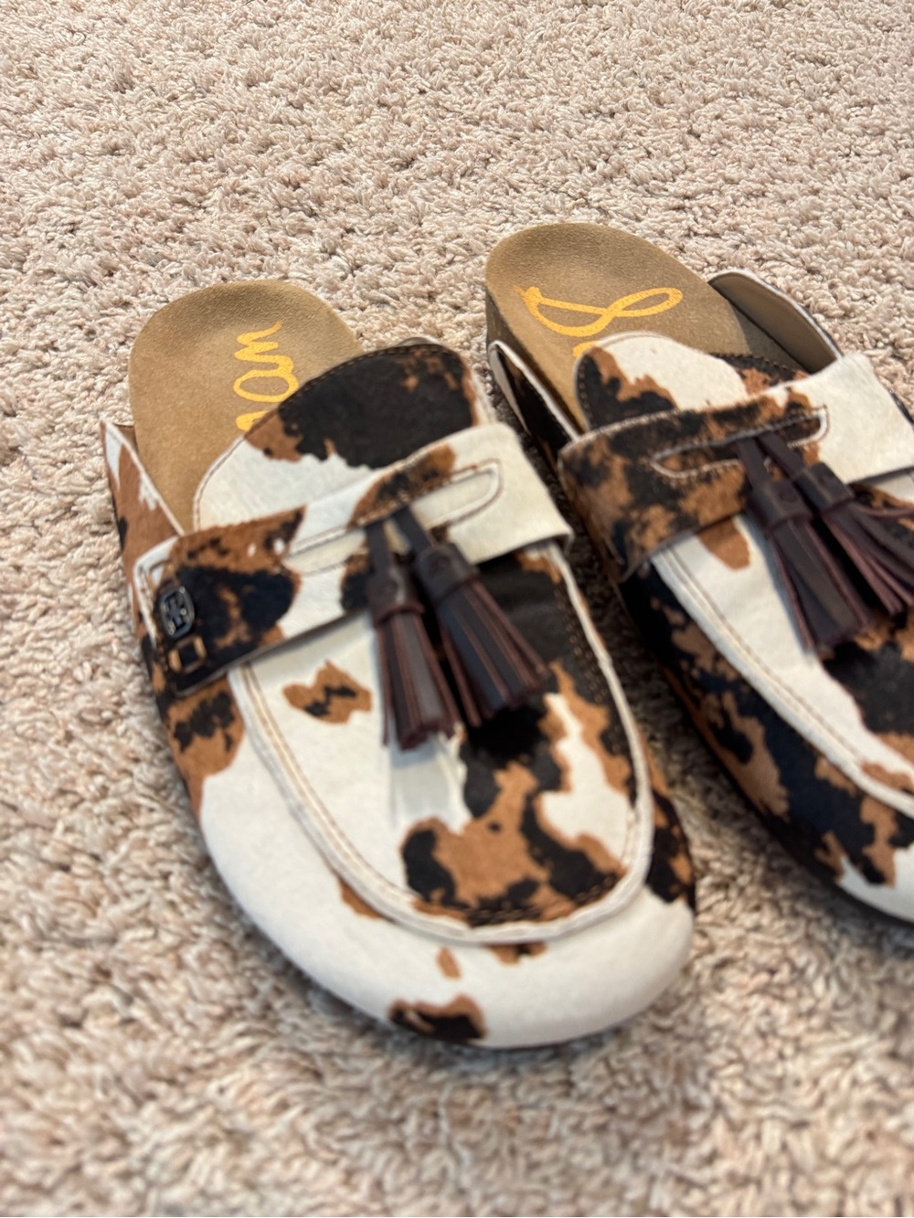Sam Edelman Astrid Tassel Mules Size 8 - Picture 5 of 10